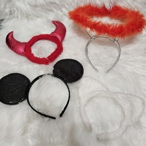 KIDS halloween headbands‎ (lot of 4)